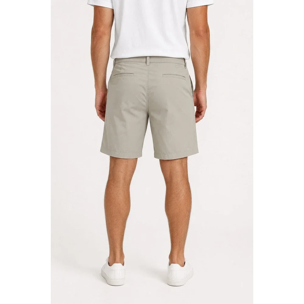 J.Crew Mens 7 Inch Tech Shorts Stone Beige Tan Size 38 NWT